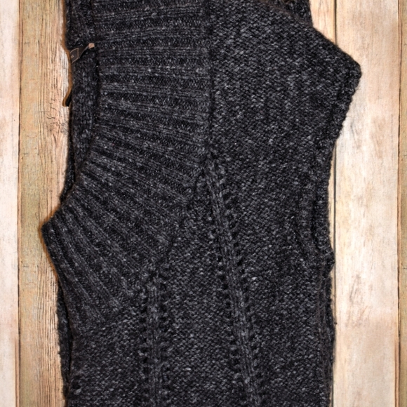 BCBGMAXAZRIA Gray Chunky Sweater Dress Tunic S - Picture 7 of 7